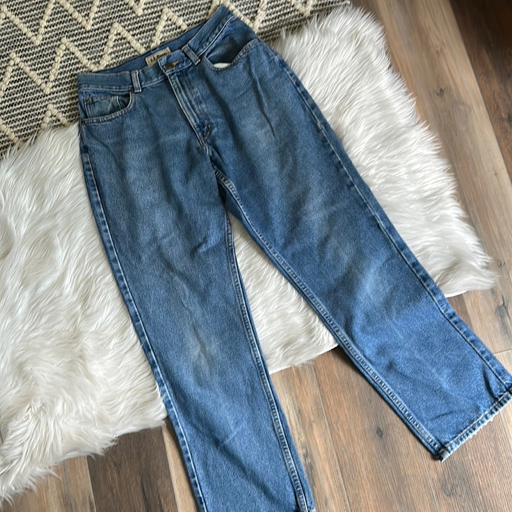 L.L. Bean Straight Leg High Rise Jeans